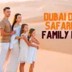 dubai desert safari with family in 2024