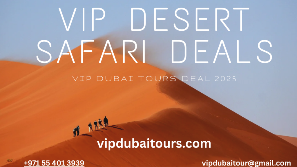 VIP Desert Safari Dubai Deal